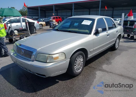 2007 Mercury Grand Marquis Ls z USA, uszkodzony, nr VIN 2MEFM75V77X643225